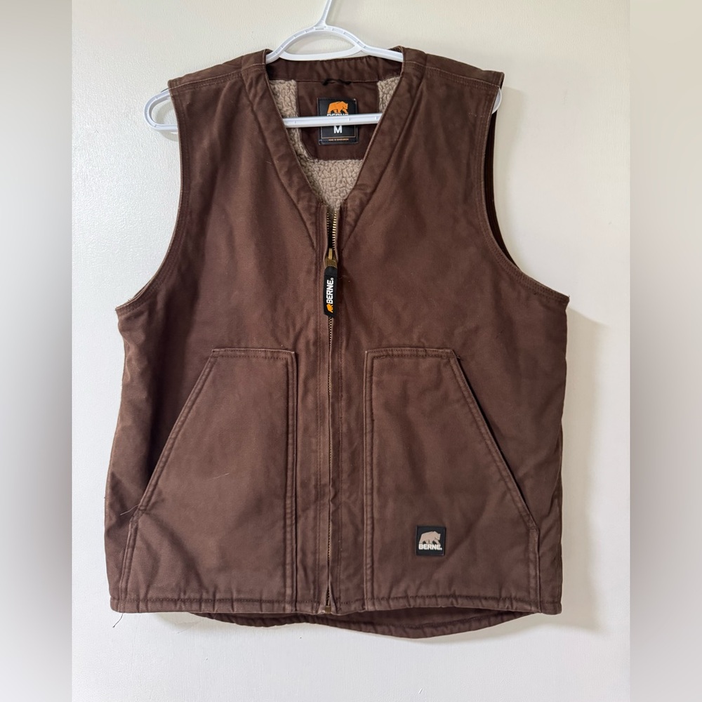 Men's Brown Outdoor Vest